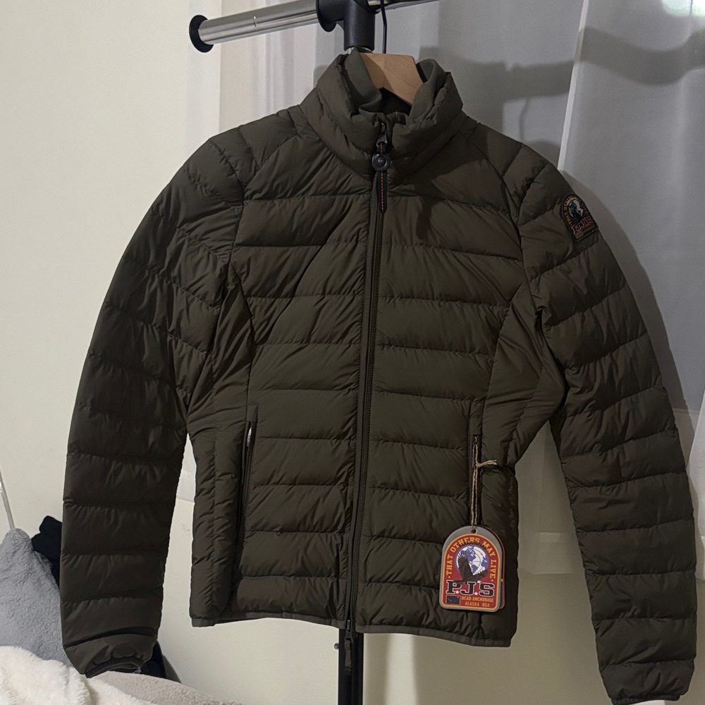 Parajumpers Khaki Quilted Jacket